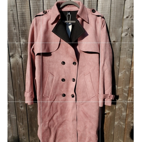 ChouYatou Jackets & Blazers - Pink Suede Coat